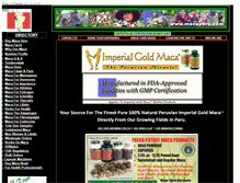 Tablet Screenshot of macaperu.com